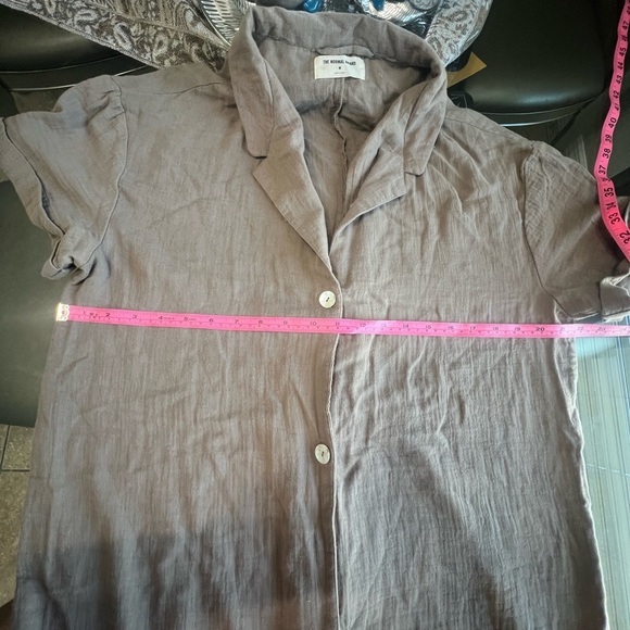 The Normal Brand Brown Textured Fabric I don’t have the belt - Picture 3 of 5